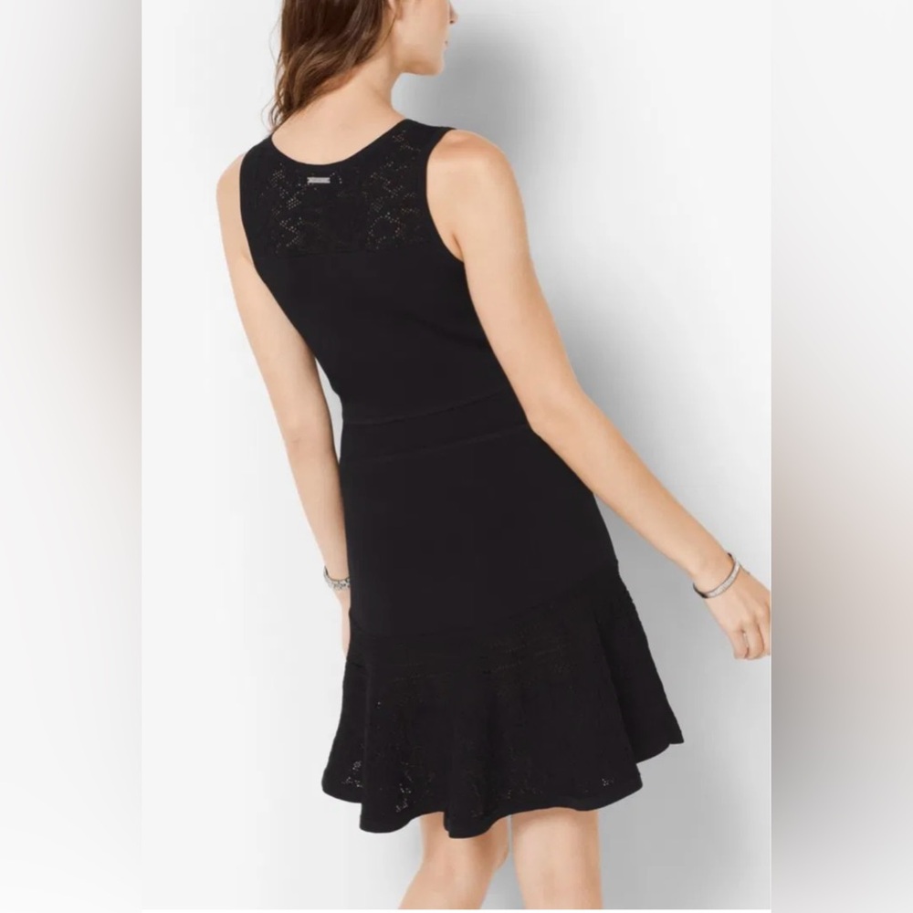 MICHAEL Michael Kors Knitted Fit-and-Flare Dress - Picture 2 of 7